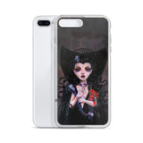 Dark Lilly - Clear Case for iPhone®