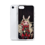 Rabbit in Red - Clear Case for iPhone®