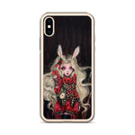 Rabbit in Red - Clear Case for iPhone®