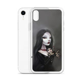 Lady Addams Voodoo - Clear Case for iPhone®