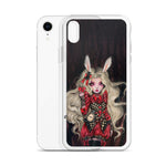 Rabbit in Red - Clear Case for iPhone®