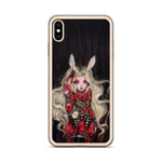 Rabbit in Red - Clear Case for iPhone®