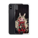 Rabbit in Red - Clear Case for iPhone®