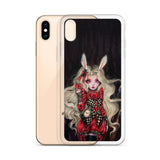 Rabbit in Red - Clear Case for iPhone®