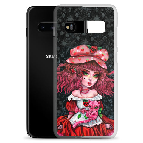 Strawberries - Clear Case for Samsung®