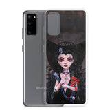 Dark Lilly - Clear Case for Samsung®