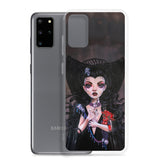 Dark Lilly - Clear Case for Samsung®