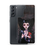 Dark Lilly - Clear Case for Samsung®