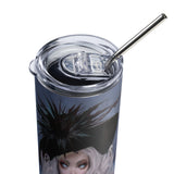 Lady in Black - Stainless steel tumbler