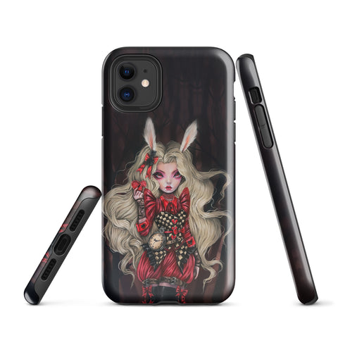 Rabbit in Red - Tough Case for iPhone®