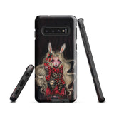 Rabbit in Red - Tough case for Samsung®