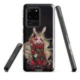 Rabbit in Red - Tough case for Samsung®