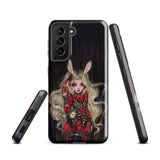 Rabbit in Red - Tough case for Samsung®