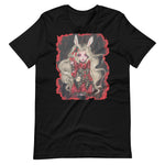 Rabbit in Red - Bella Canvas Unisex t-shirt