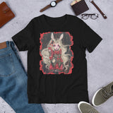 Rabbit in Red - Bella Canvas Unisex t-shirt