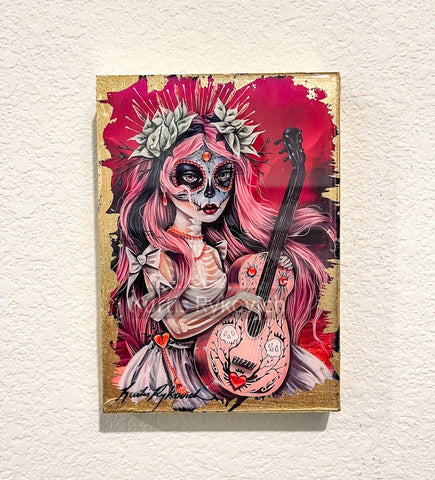 Love Song Resin Wood Print