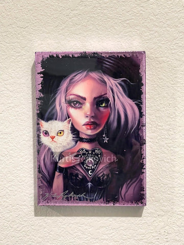 My Ghost Resin Wood Print